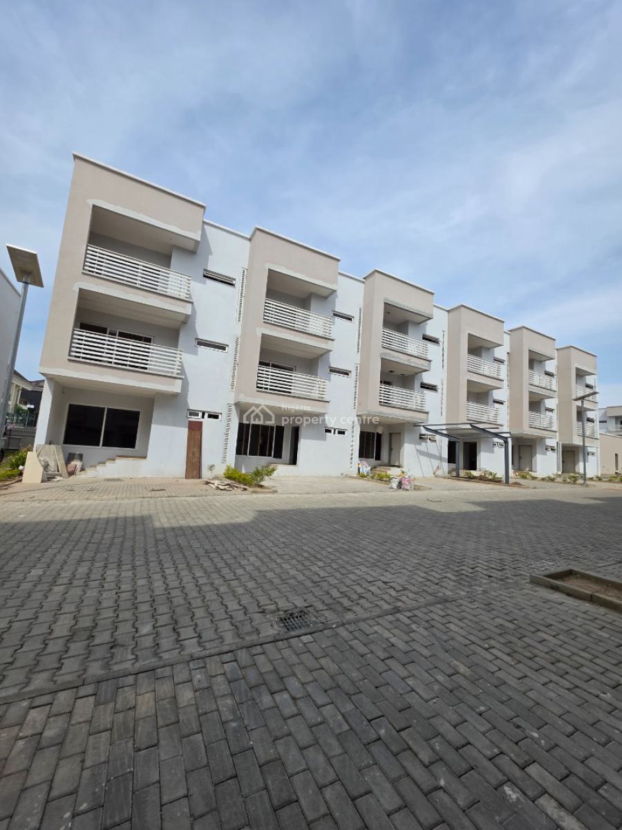 Luxury 4 Bedroom Terrace Duplex with Swimming Pool, Utako, Abuja, Terraced Duplex for Sale