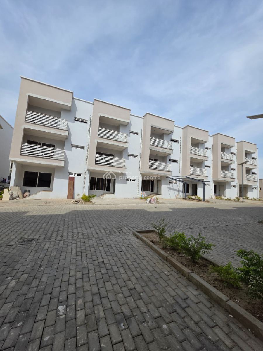 Luxury 4 Bedroom Terrace Duplex with Swimming Pool, Utako, Abuja, Terraced Duplex for Sale