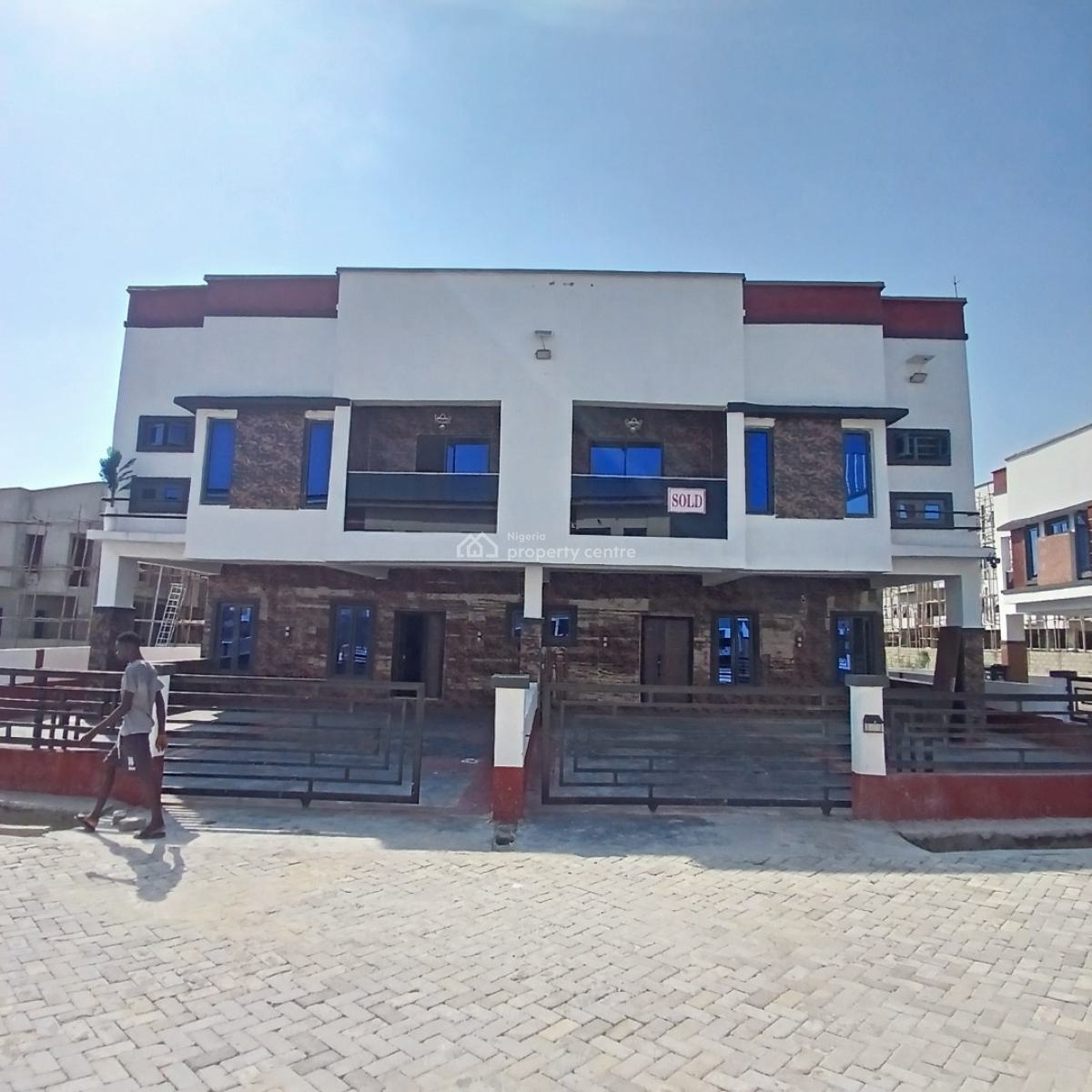 The Most Affordable 4 Bedroom Semi-detached Duplex with Bq, Chevron Toll Gate, Orchid Road, Lekki, Lagos, Semi-detached Duplex for Sale