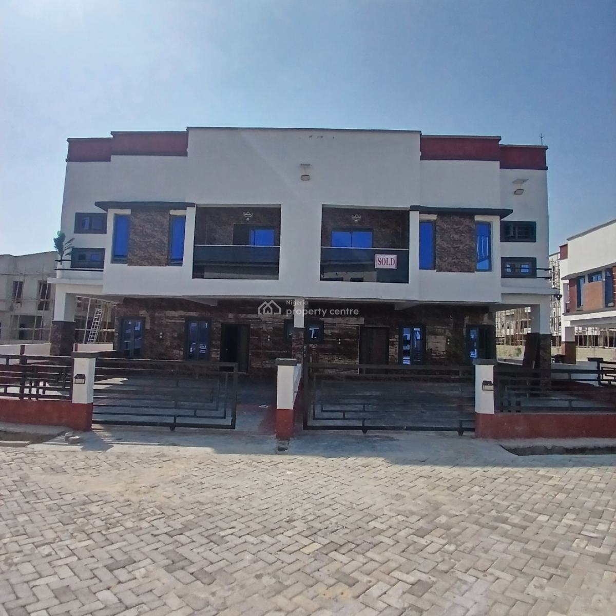 The Most Affordable 4 Bedroom Semi-detached Duplex with Bq, Chevron Toll Gate, Orchid Road, Lekki, Lagos, Semi-detached Duplex for Sale