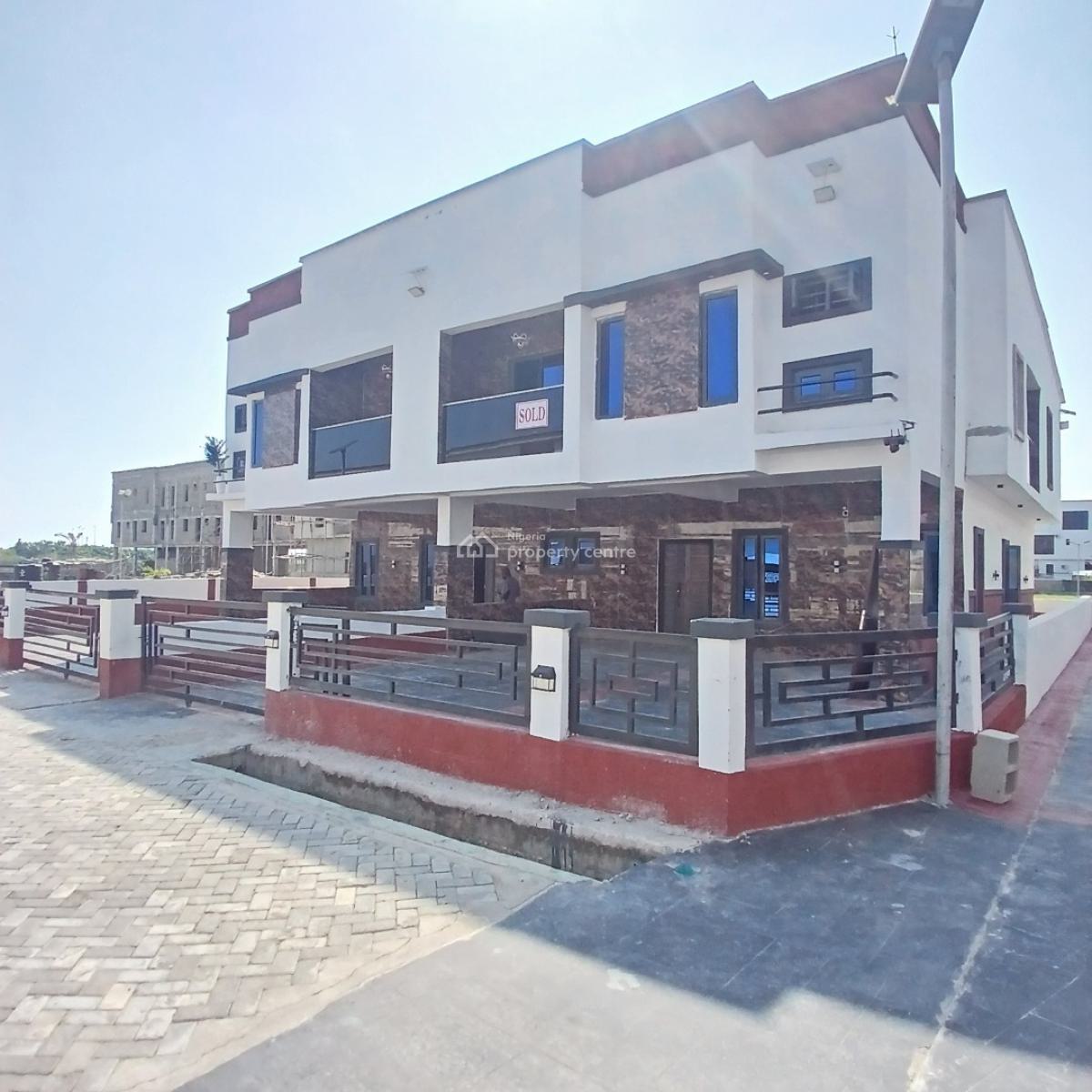 The Most Affordable 4 Bedroom Semi-detached Duplex with Bq, Chevron Toll Gate, Orchid Road, Lekki, Lagos, Semi-detached Duplex for Sale