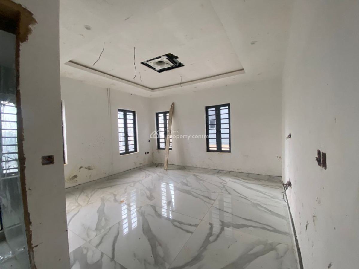 Newly Built 5-bedroom Semi-detached Duplex with Bq (semi-furnished), Ikeja, Lagos, Semi-detached Bungalow for Rent