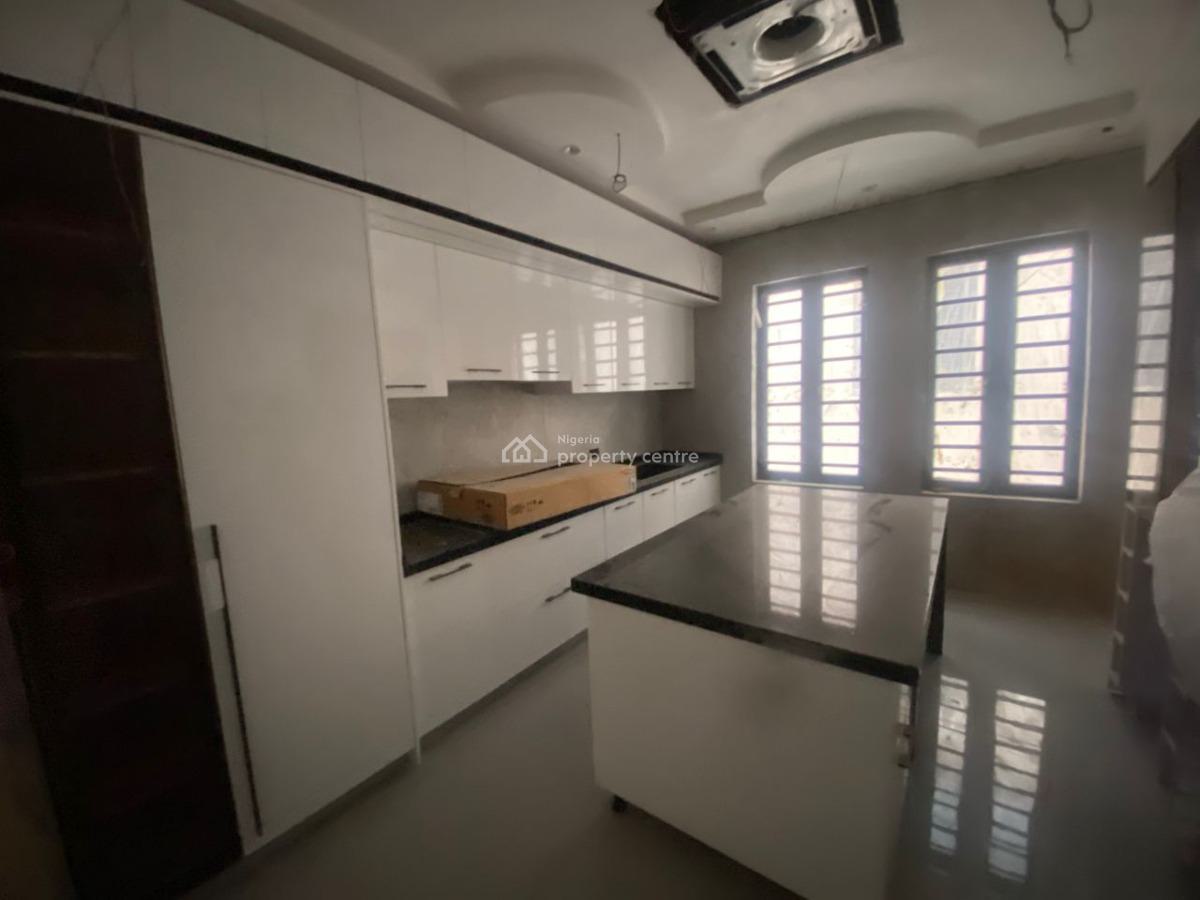 Newly Built 5-bedroom Semi-detached Duplex with Bq (semi-furnished), Ikeja, Lagos, Semi-detached Bungalow for Rent