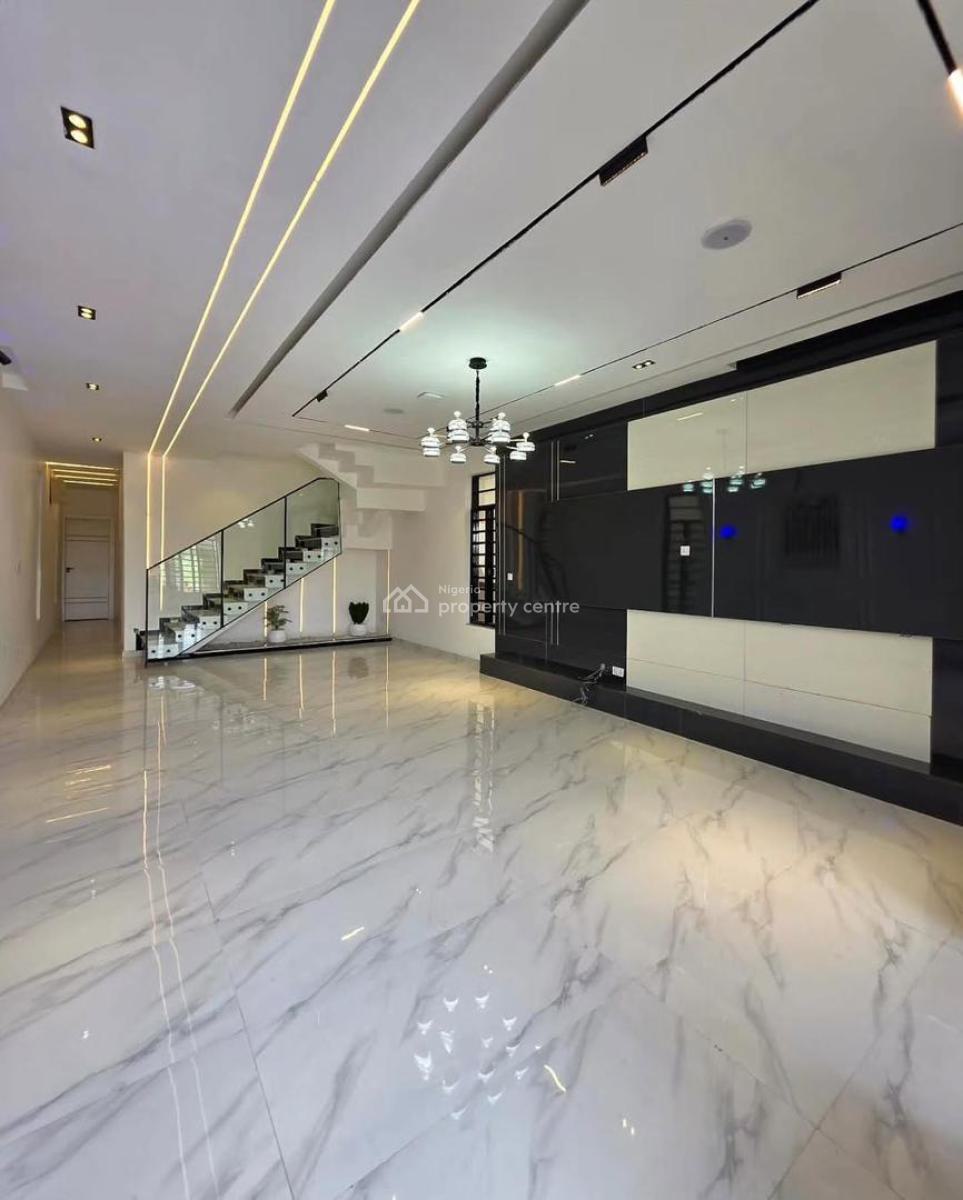 Gorgeous 5 Bedroom Duplex with a Pool, Bq, Cinema, Chevron, Lekki, Lagos, House for Sale