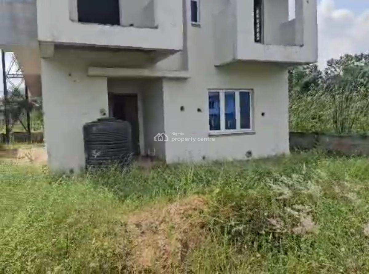 4 Bedroom Duplex Carcass on 300sqm with Cofo, Channel Tv Drive, Opic, Isheri North, Lagos, House for Sale