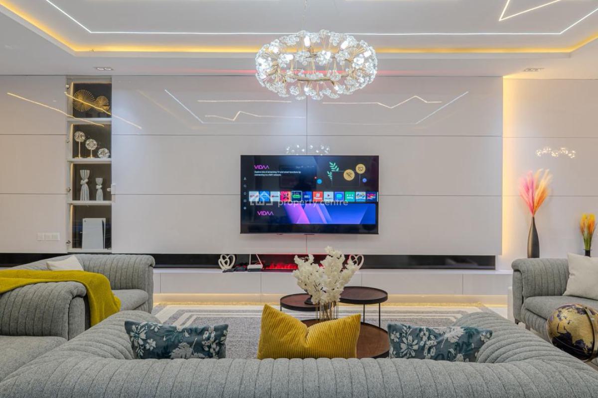 Oceanview 2 Bed Penthouse with Snooker Board, Pool and Ps5 on Request, Victoria Island (vi), Lagos, Flat / Apartment Short Let