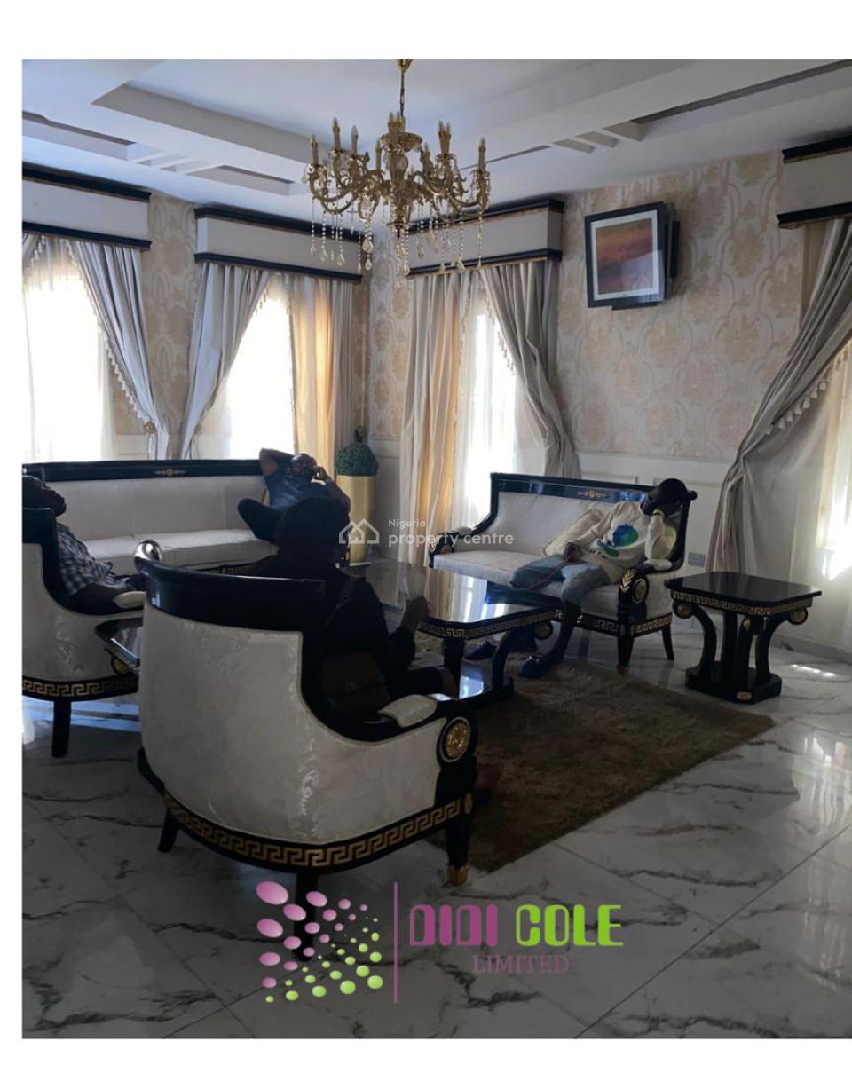 5 Bedroom Fully Detached Duplex, Inside an Estate, Chevron, Lekki, Lagos, Detached Duplex for Rent