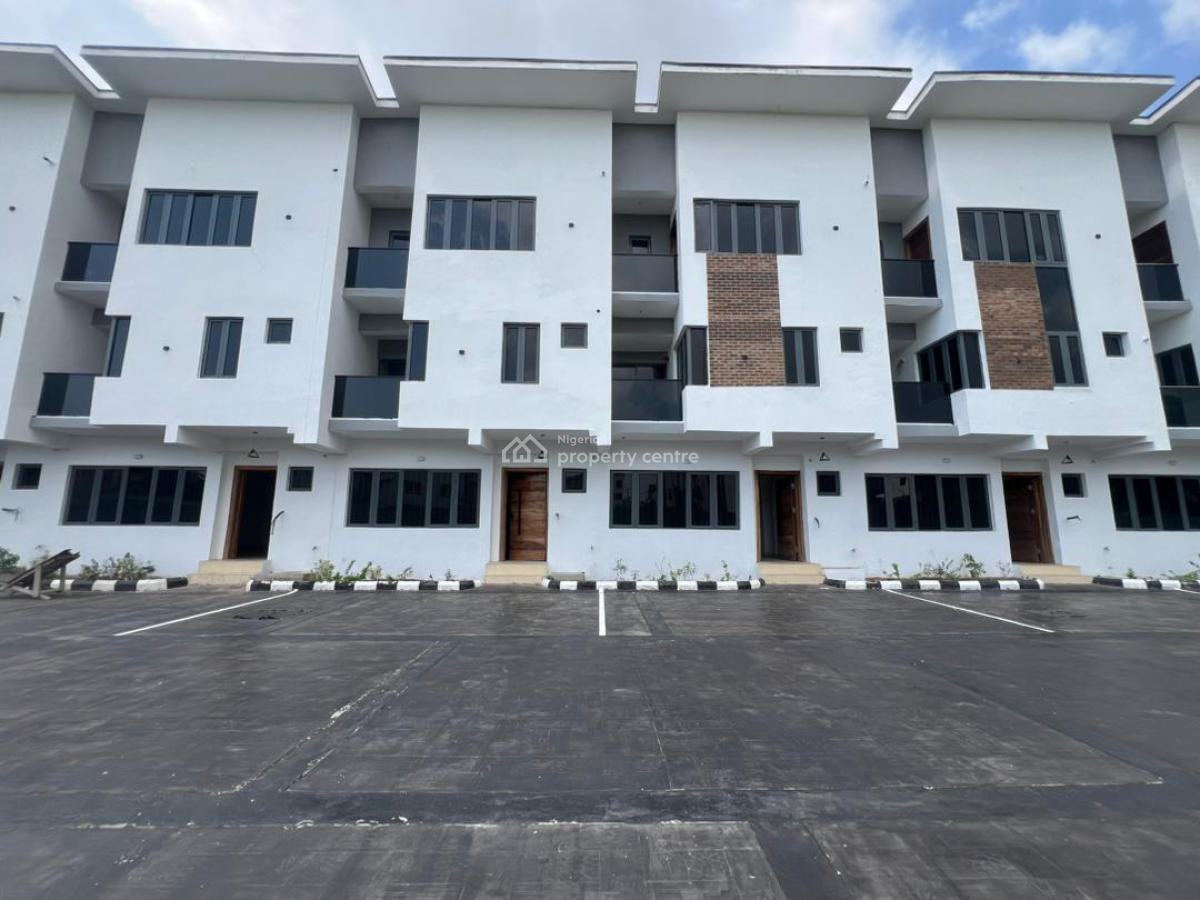 New 4 Bedrooms Duplex with Bq, Gym and Swimming Pool, Lekki Phase 1, Lekki, Lagos, Terraced Duplex for Rent