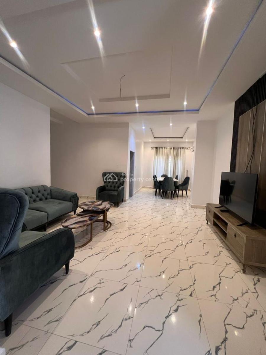 3 Bedroom Furnished Apartment., Guzape District, Abuja, Flat / Apartment for Rent
