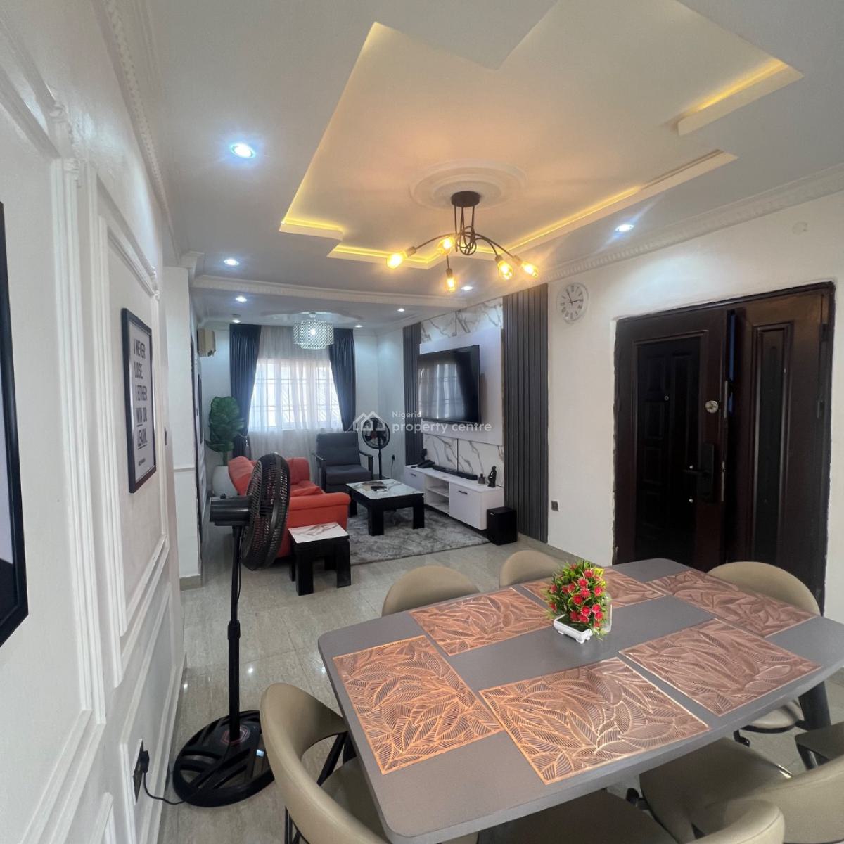 Fully Furnished 2 Bedroom  Flat, Lekki Phase 1, Lekki, Lagos, Flat / Apartment for Rent