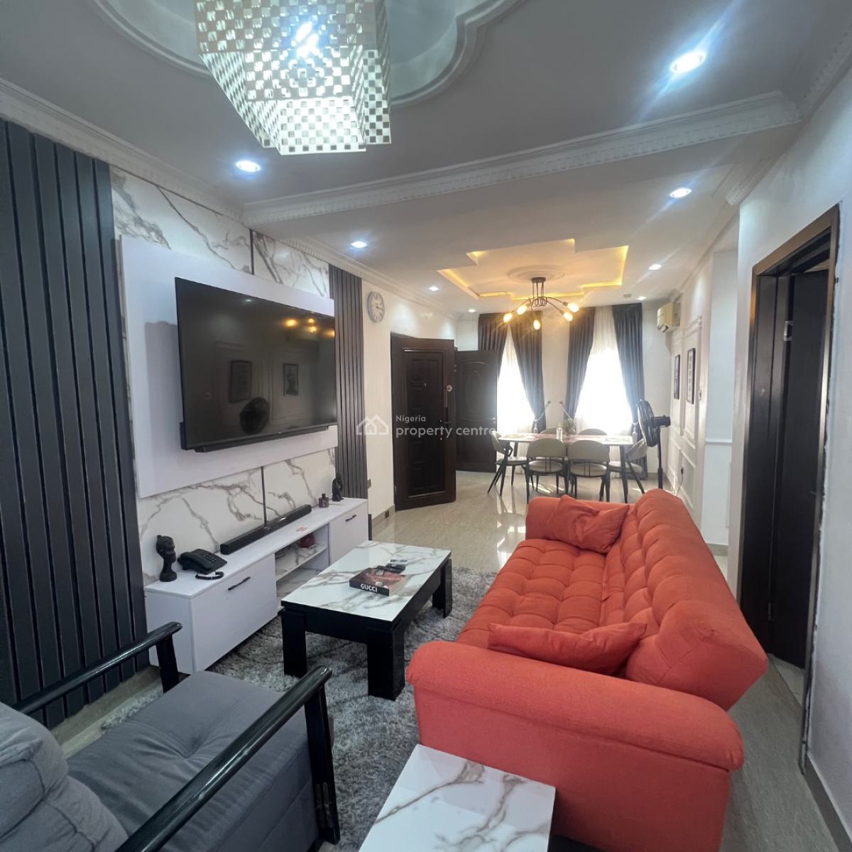 Fully Furnished 2 Bedroom  Flat, Lekki Phase 1, Lekki, Lagos, Flat / Apartment for Rent