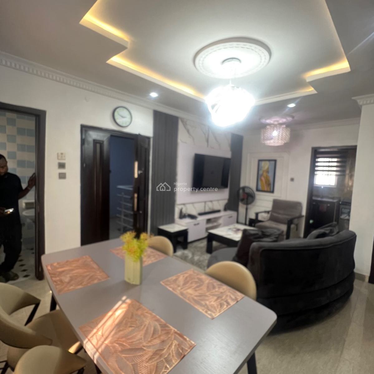 Fully Furnished 2 Bedroom  Flat, Lekki Phase 1, Lekki, Lagos, Flat / Apartment for Rent