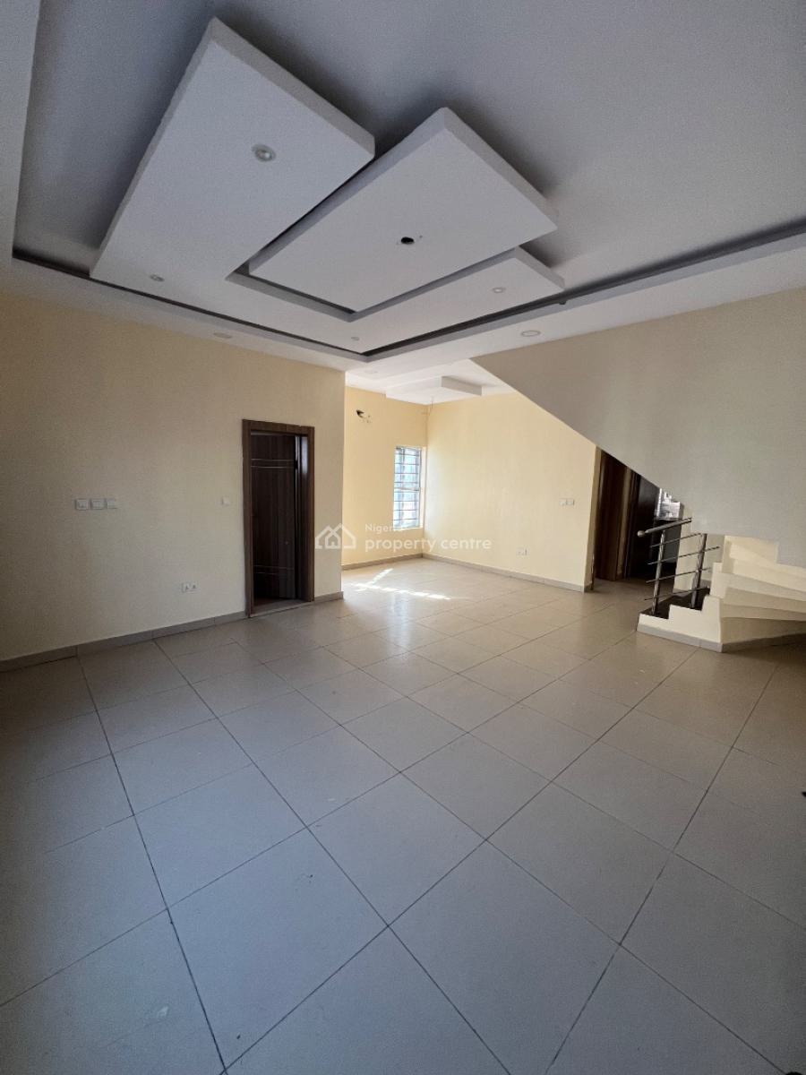 Spacious 4 Bedroom Semi Detached Duplex with a Bq., Chevron, Lekki, Lagos, Semi-detached Duplex for Rent