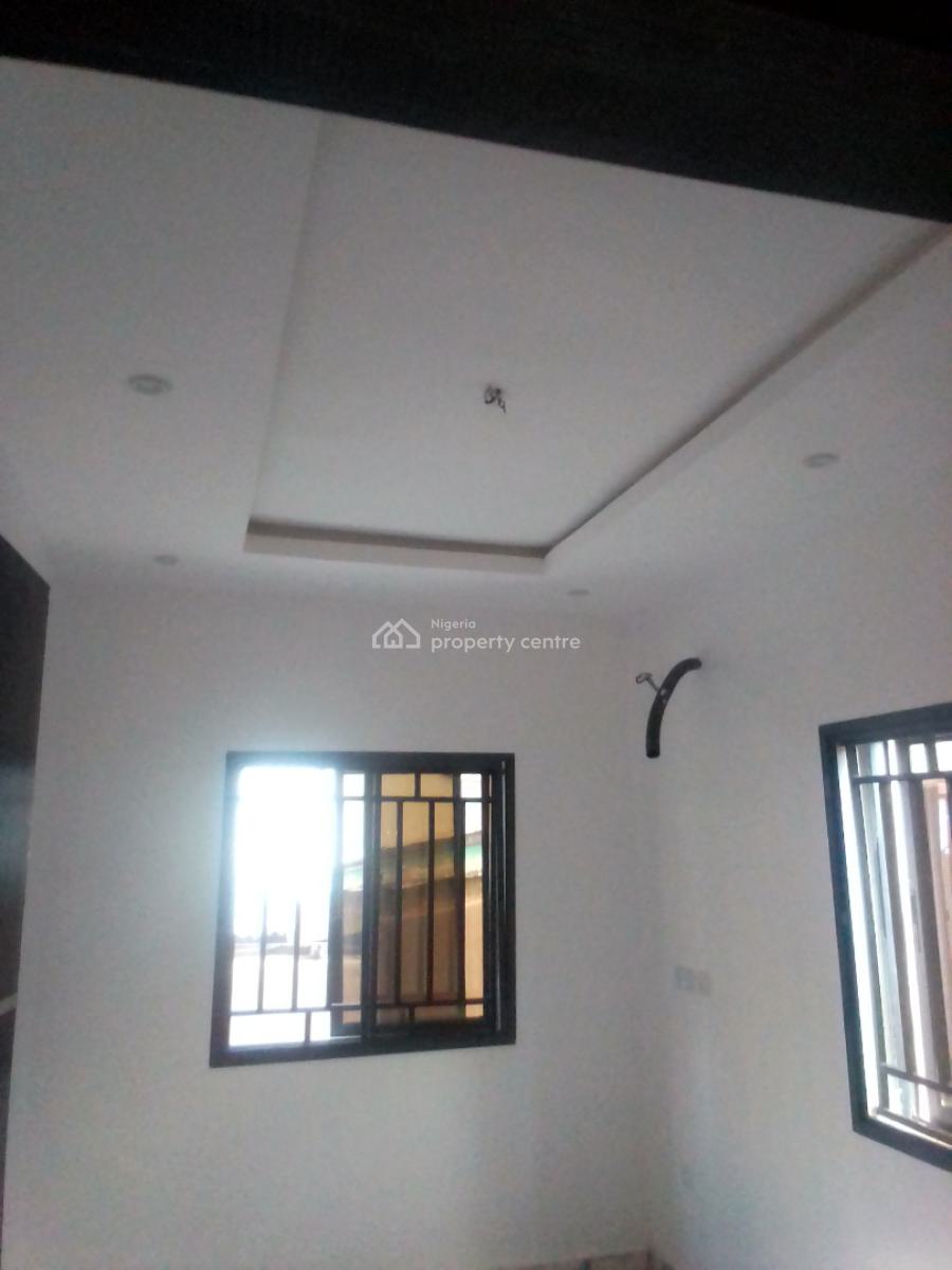 Newly Built Luxury Ground Floor 2bedroom Flat with P.o.p, in a Close at Balogun, Iju-ishaga, Agege, Lagos, Flat / Apartment for Rent