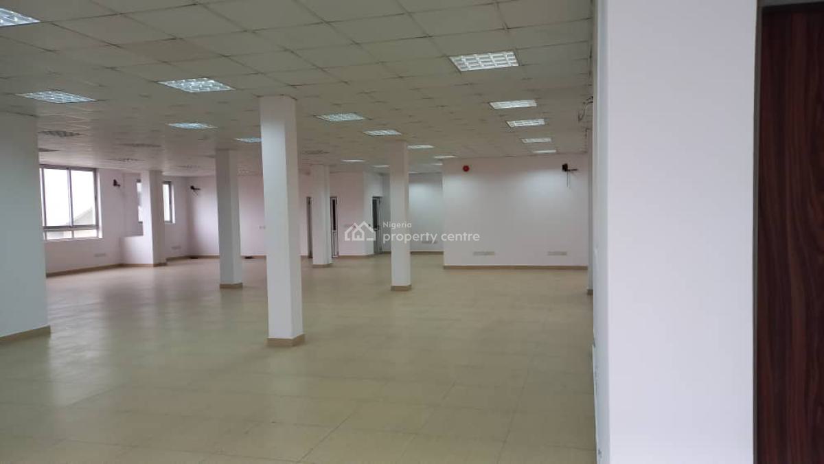 288sqm Open Office Space with Kitchen First Floor Serviced, Close to Lekki Roundabout, Oniru, Victoria Island (vi), Lagos, Plaza / Complex / Mall for Rent