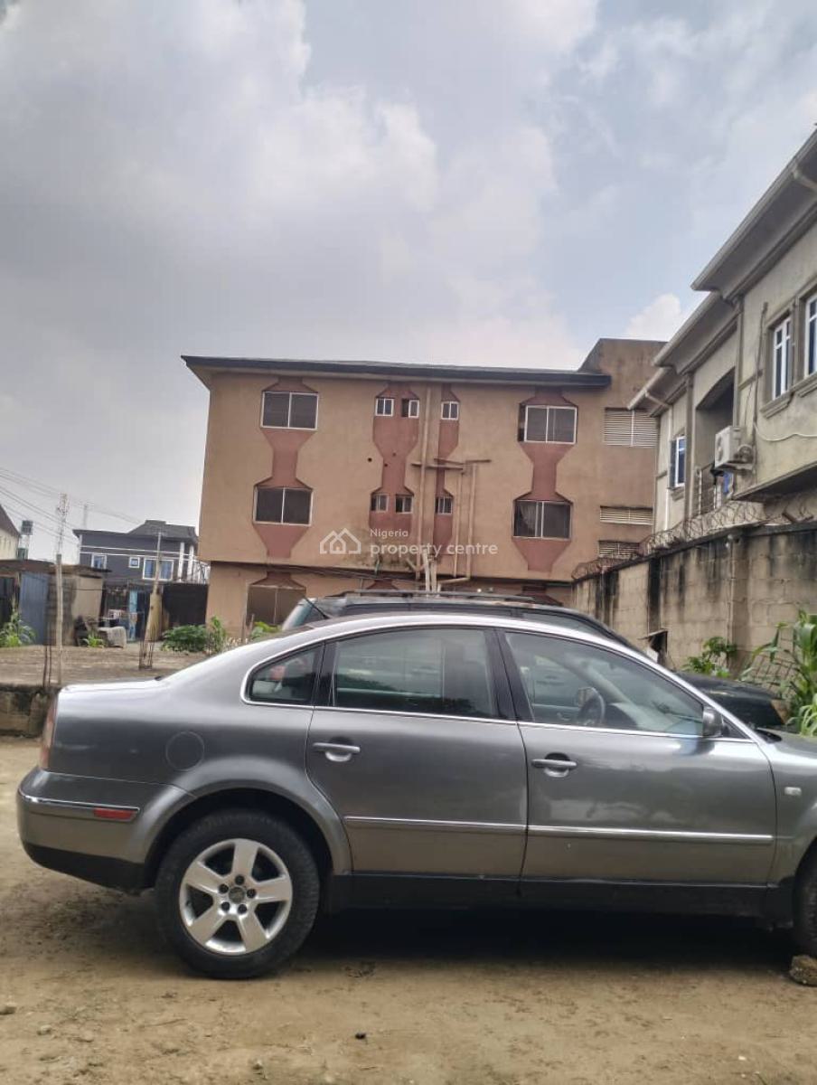 Solidly Built Block of Flats on Tarred Road/street, Off Old Garage Bus Stop, Alimosho, Lagos, Block of Flats for Sale