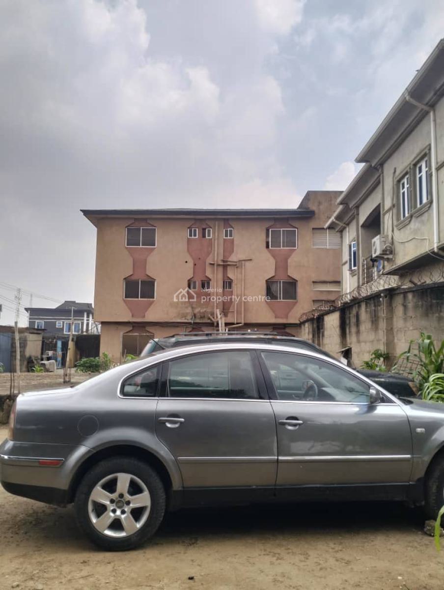 Solidly Built Block of Flats on Tarred Road/street, Off Old Garage Bus Stop, Alimosho, Lagos, Block of Flats for Sale