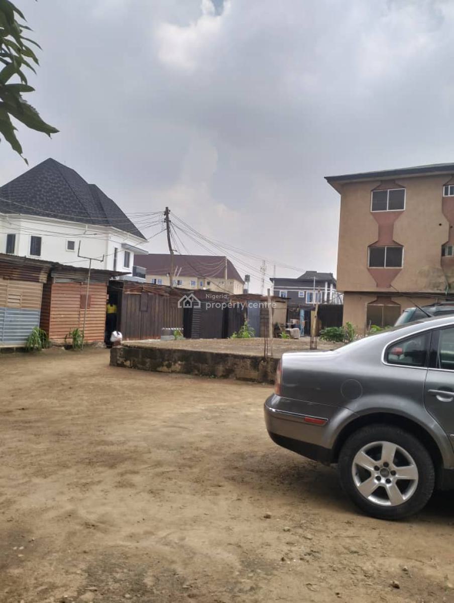 Solidly Built Block of Flats on Tarred Road/street, Off Old Garage Bus Stop, Alimosho, Lagos, Block of Flats for Sale