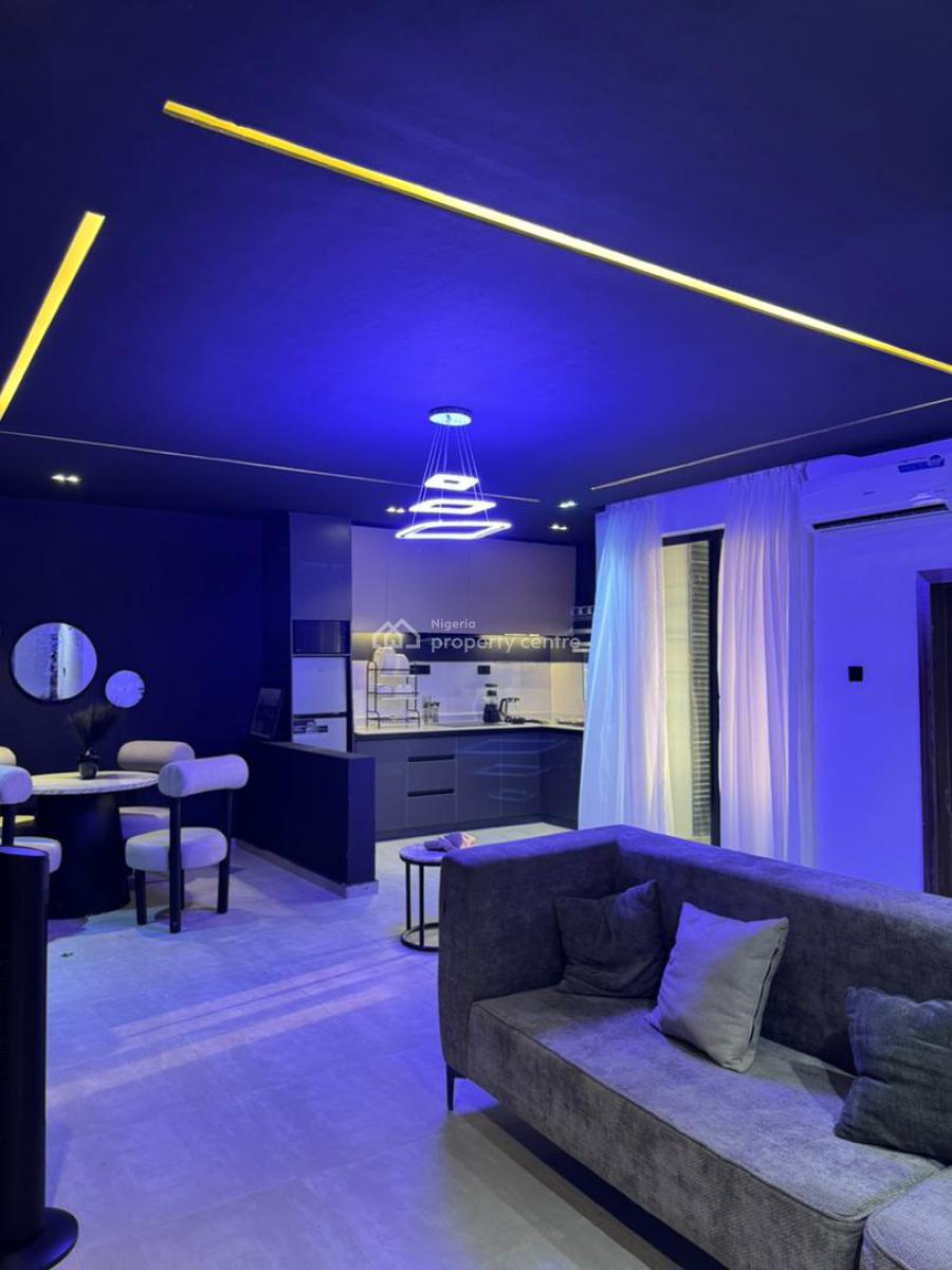 Two Bedroom Apartment Shortleet Apartment in a Serene Neighborhood, Off Adekunle Kuye Street, Adelabu Surulere, 5 Minutes From Stadium, Surulere, Lagos, Flat / Apartment Short Let