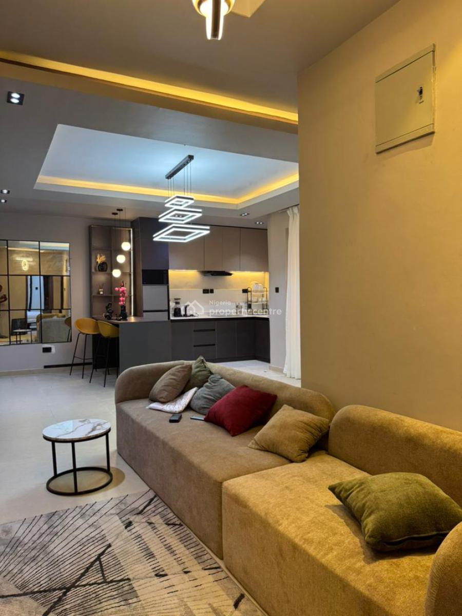 Two Bedroom Apartment Shortleet Apartment in a Serene Neighborhood, Off Adekunle Kuye Street, Adelabu Surulere, 5 Minutes From Stadium, Surulere, Lagos, Flat / Apartment Short Let