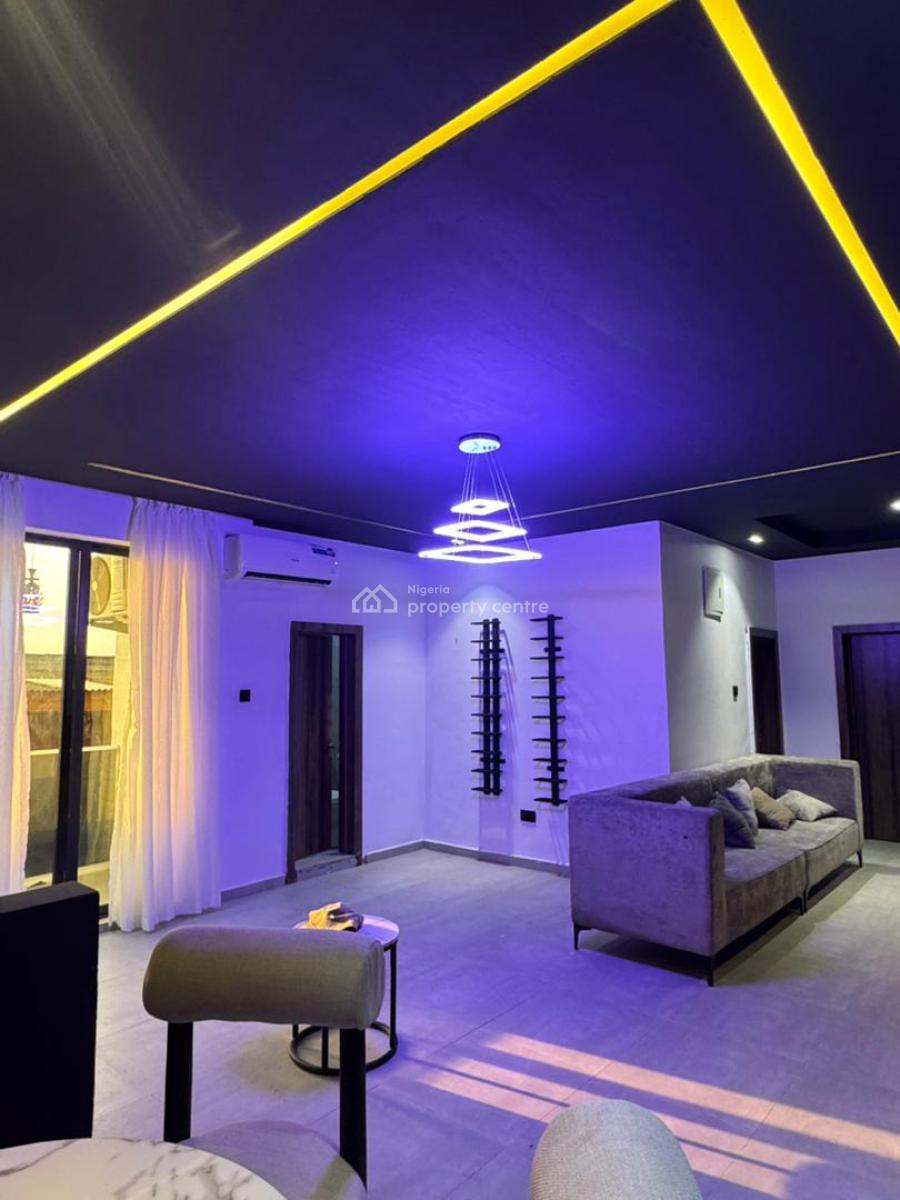 Two Bedroom Apartment Shortleet Apartment in a Serene Neighborhood, Off Adekunle Kuye Street, Adelabu Surulere, 5 Minutes From Stadium, Surulere, Lagos, Flat / Apartment Short Let