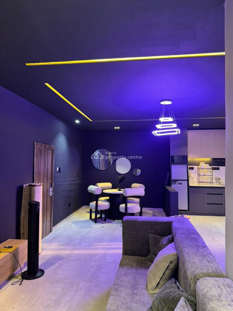 Two Bedroom Apartment Shortleet Apartment in a Serene Neighborhood, Off Adekunle Kuye Street, Adelabu Surulere, 5 Minutes From Stadium, Surulere, Lagos, Flat / Apartment Short Let