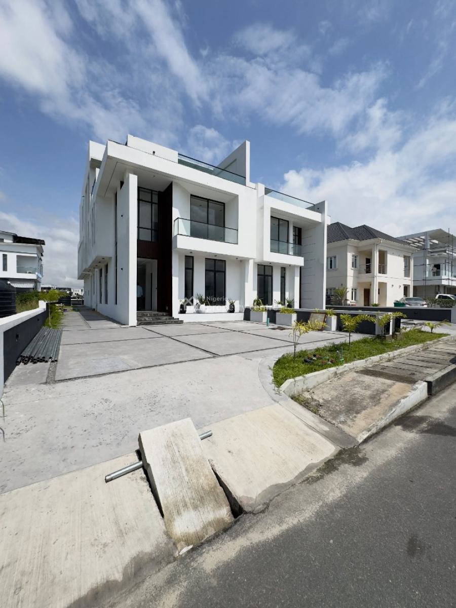 Luxury 5 Bedroom Semi-detached Duplex with Cinema + Elevator, Cowrie Creek Estate, Lekki Phase 1, Lekki, Lagos, Semi-detached Duplex for Sale