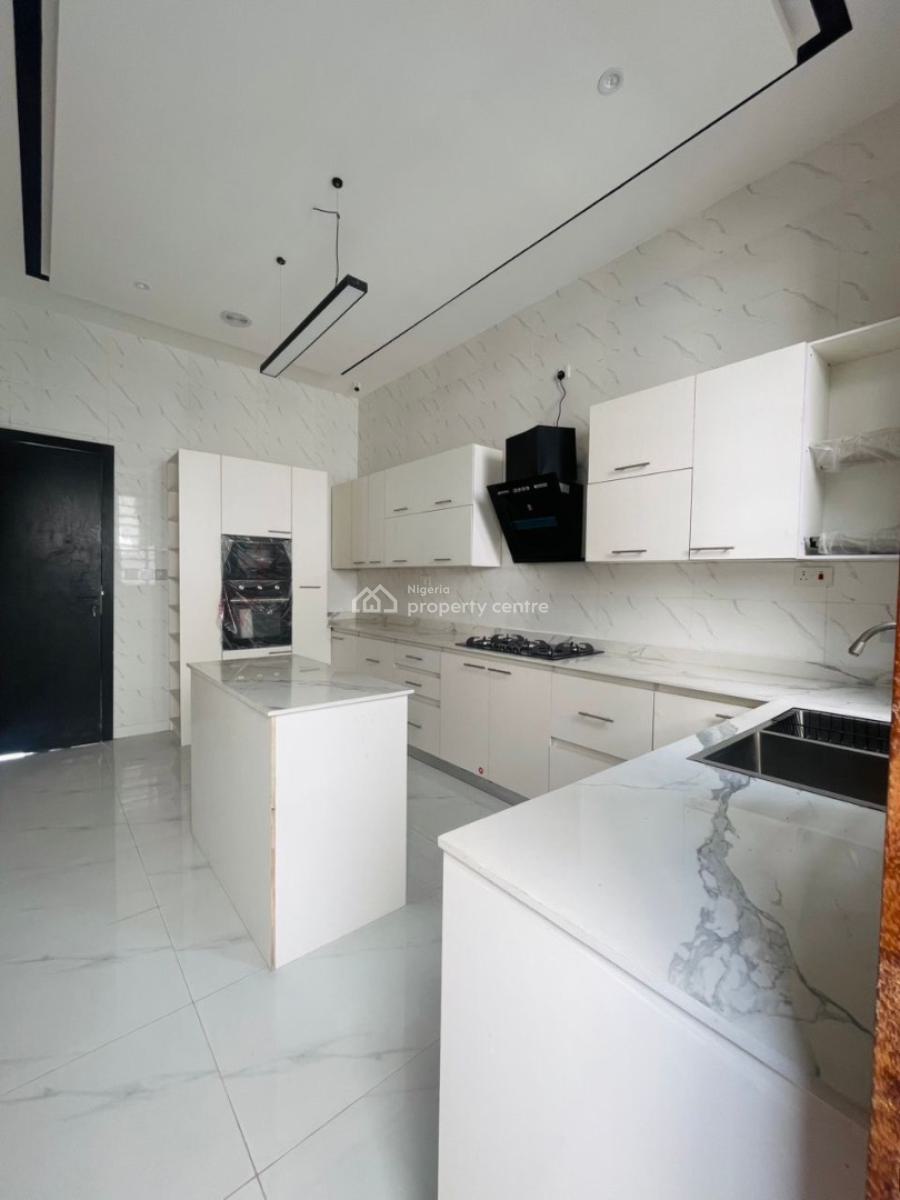 Brand New Self Compound 4 Bedroom Semi Detached Duplex with Bq, Chevron, Lekki, Lagos, Semi-detached Duplex for Sale