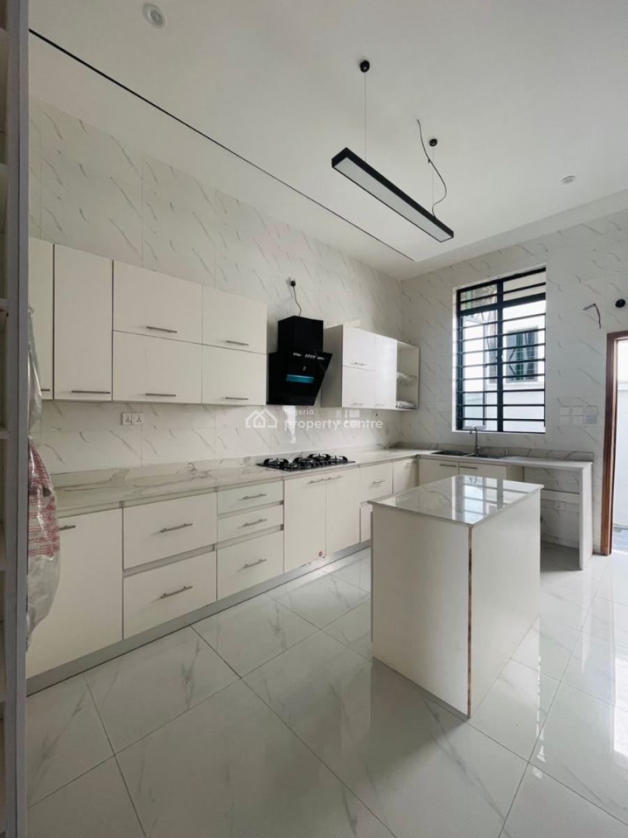 Brand New Self Compound 4 Bedroom Semi Detached Duplex with Bq, Chevron, Lekki, Lagos, Semi-detached Duplex for Sale