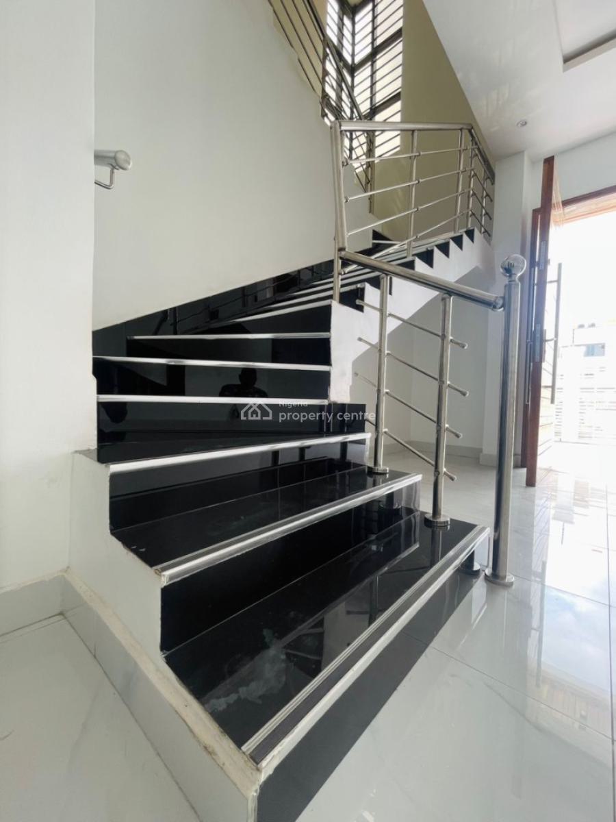 Brand New Self Compound 4 Bedroom Semi Detached Duplex with Bq, Chevron, Lekki, Lagos, Semi-detached Duplex for Sale