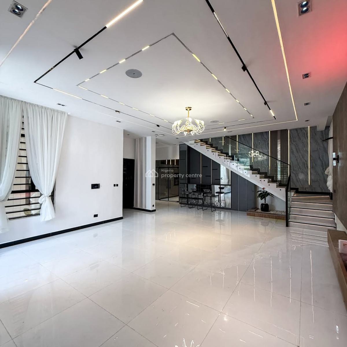 Well Built 5 Bedroom Detached Duplex, 2nd Toll Gate, Lekki, Lagos, Detached Duplex for Sale