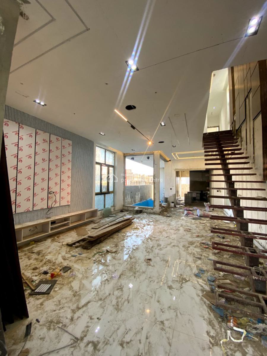 Offplan 5 Bedroom Semi-detached Duplex with Pool,bq in a Secure Estate, Ikota, Lekki, Lagos, Semi-detached Duplex for Sale