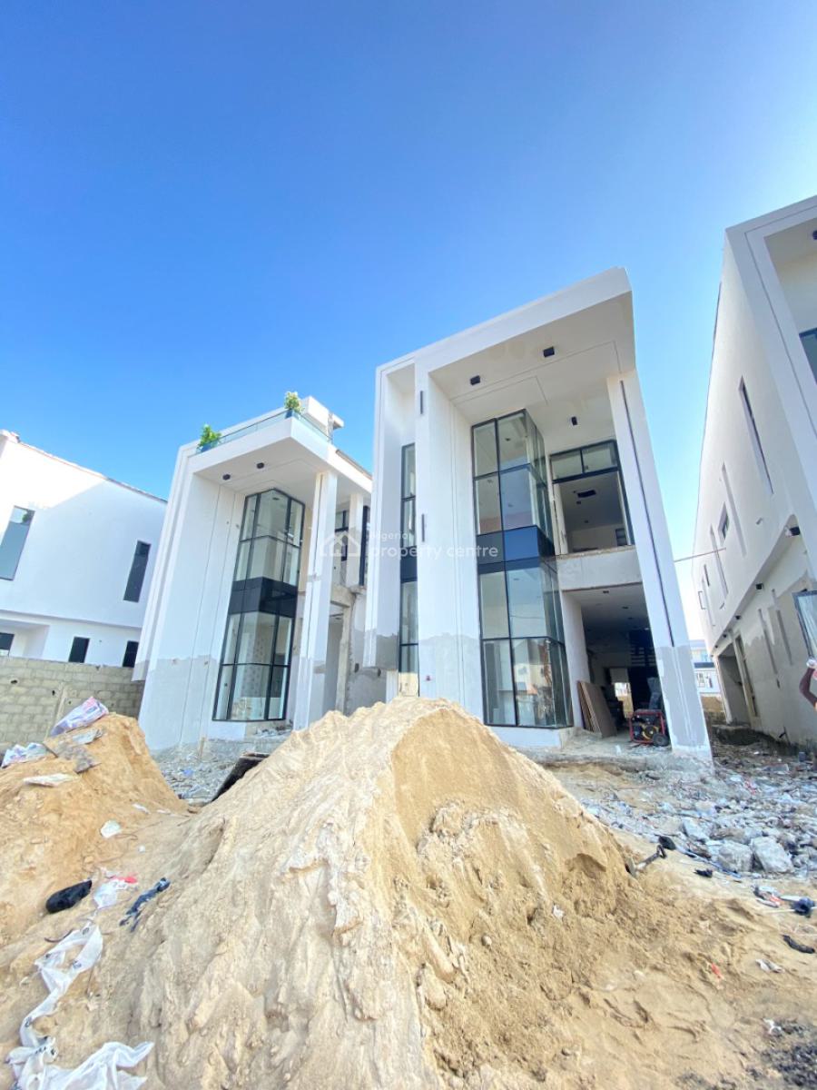 Offplan 5 Bedroom Semi-detached Duplex with Pool,bq in a Secure Estate, Ikota, Lekki, Lagos, Semi-detached Duplex for Sale