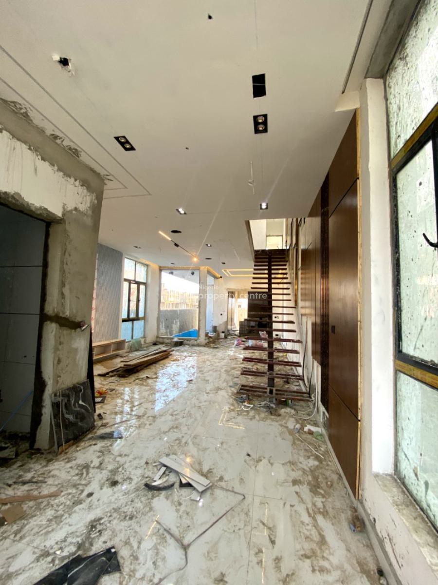 Offplan 5 Bedroom Semi-detached Duplex with Pool,bq in a Secure Estate, Ikota, Lekki, Lagos, Semi-detached Duplex for Sale