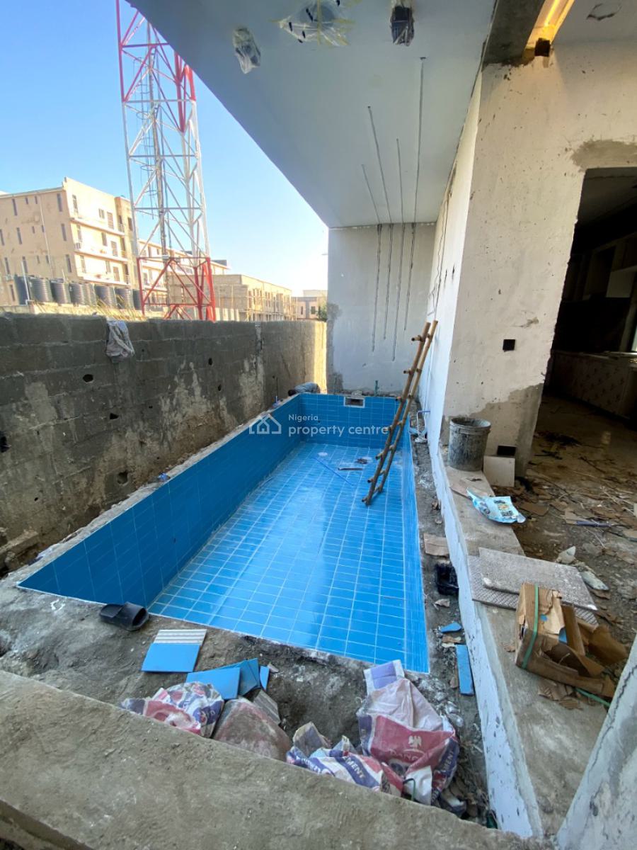 Offplan 5 Bedroom Semi-detached Duplex with Pool,bq in a Secure Estate, Ikota, Lekki, Lagos, Semi-detached Duplex for Sale