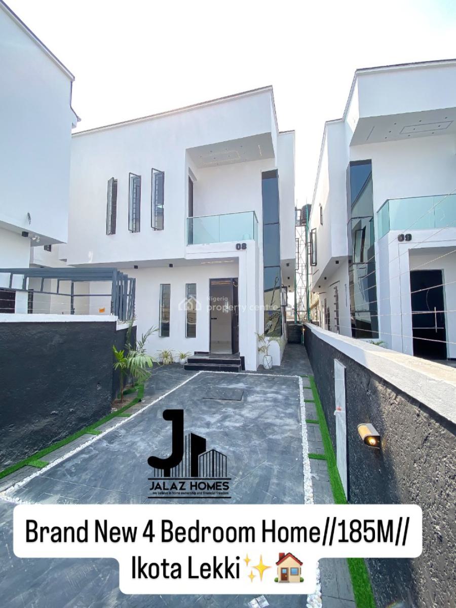 Brand New 4 Bedroom Detached Home, Ikota, Lekki, Lagos, House for Sale