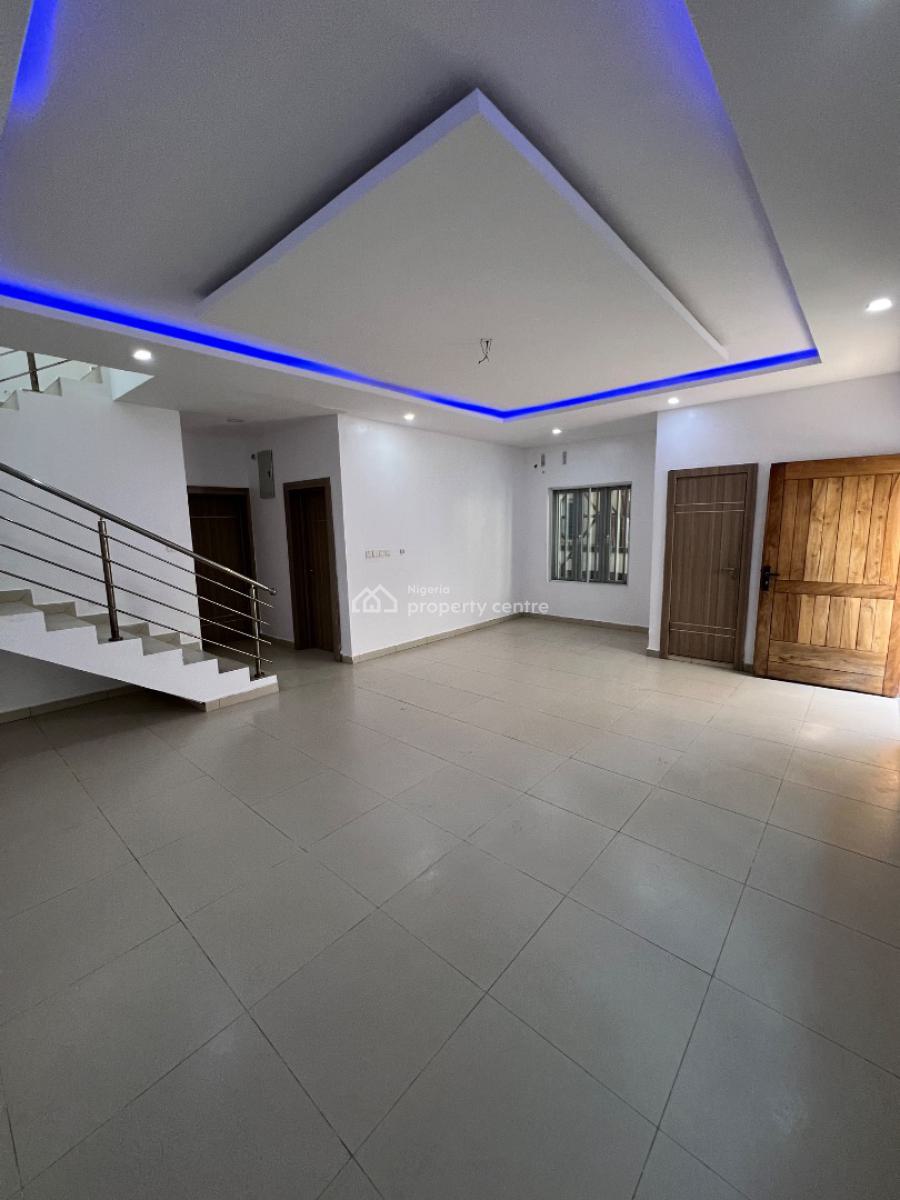 Spacious 4 Bedroom Fully Detached Duplex with a Bq, Chevron, Lekki, Lagos, Detached Duplex for Rent