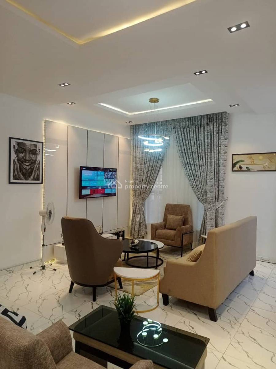 Furnished Studio Apartment in Chevron, Chevy View Estate, Lekki, Lagos, Self Contain (single Rooms) for Rent