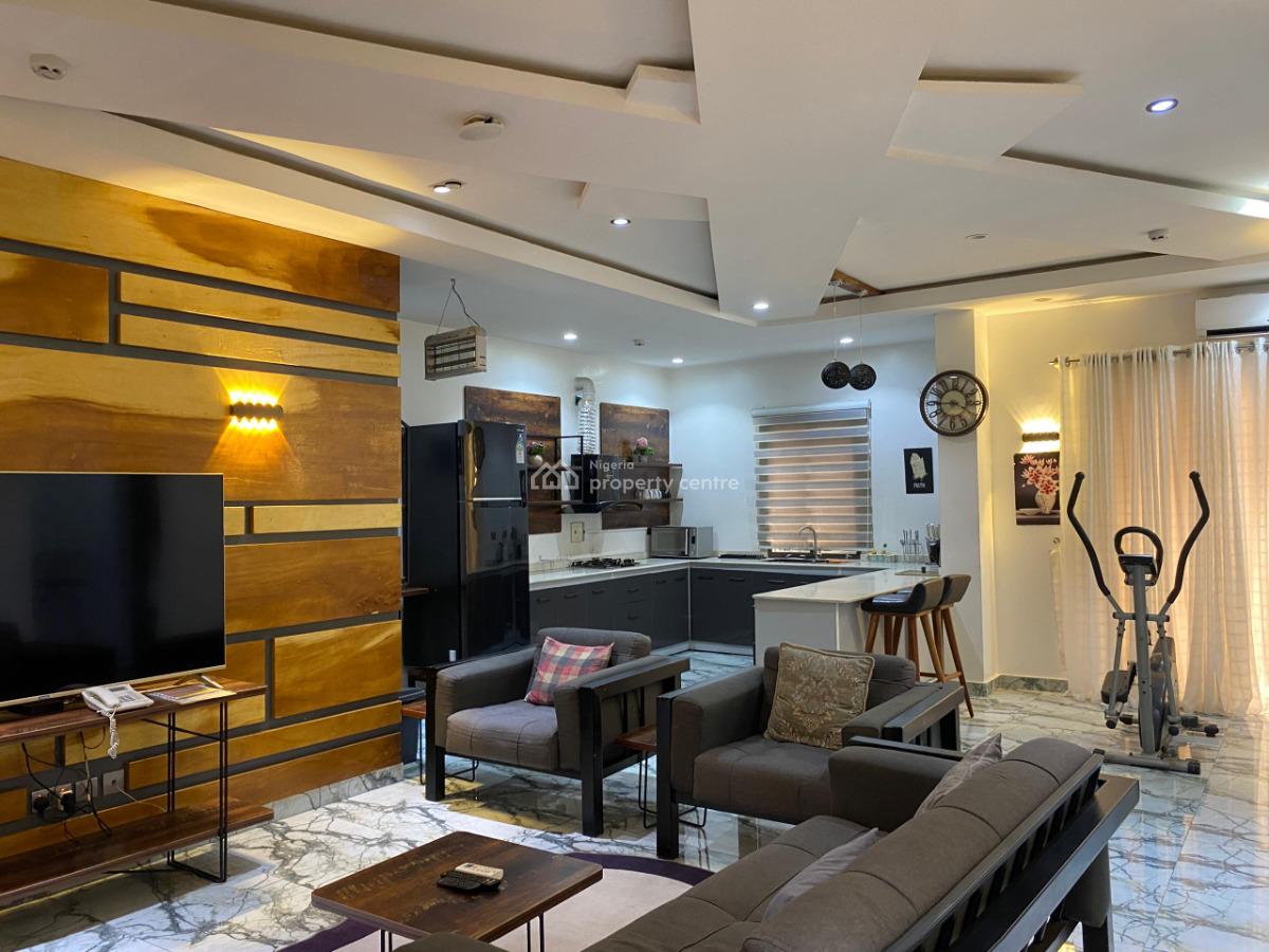 Lovely 2 Bedroom Apartment, Secure and Serene Estate, Life Camp, Abuja, Flat / Apartment Short Let