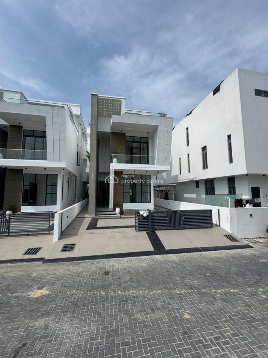 Beautiful 5 Bedroom Detached Duplex with Outdoor Swimming Pool, Bq, Osapa, Lekki, Lagos, Detached Duplex for Sale