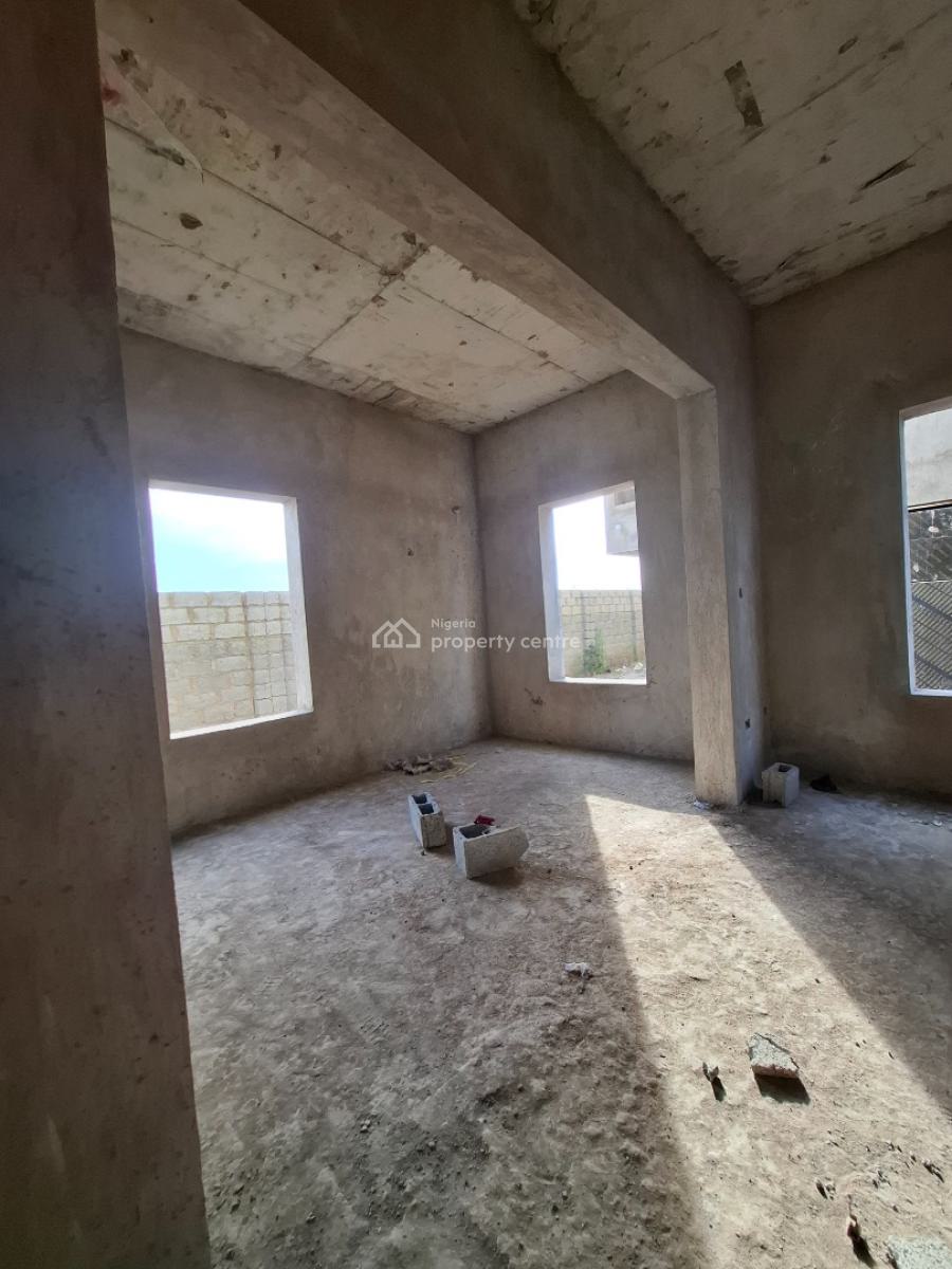 Carcass :standard 5 Bedroom Detached Duplex, Mabushi, Abuja, Detached Duplex for Sale