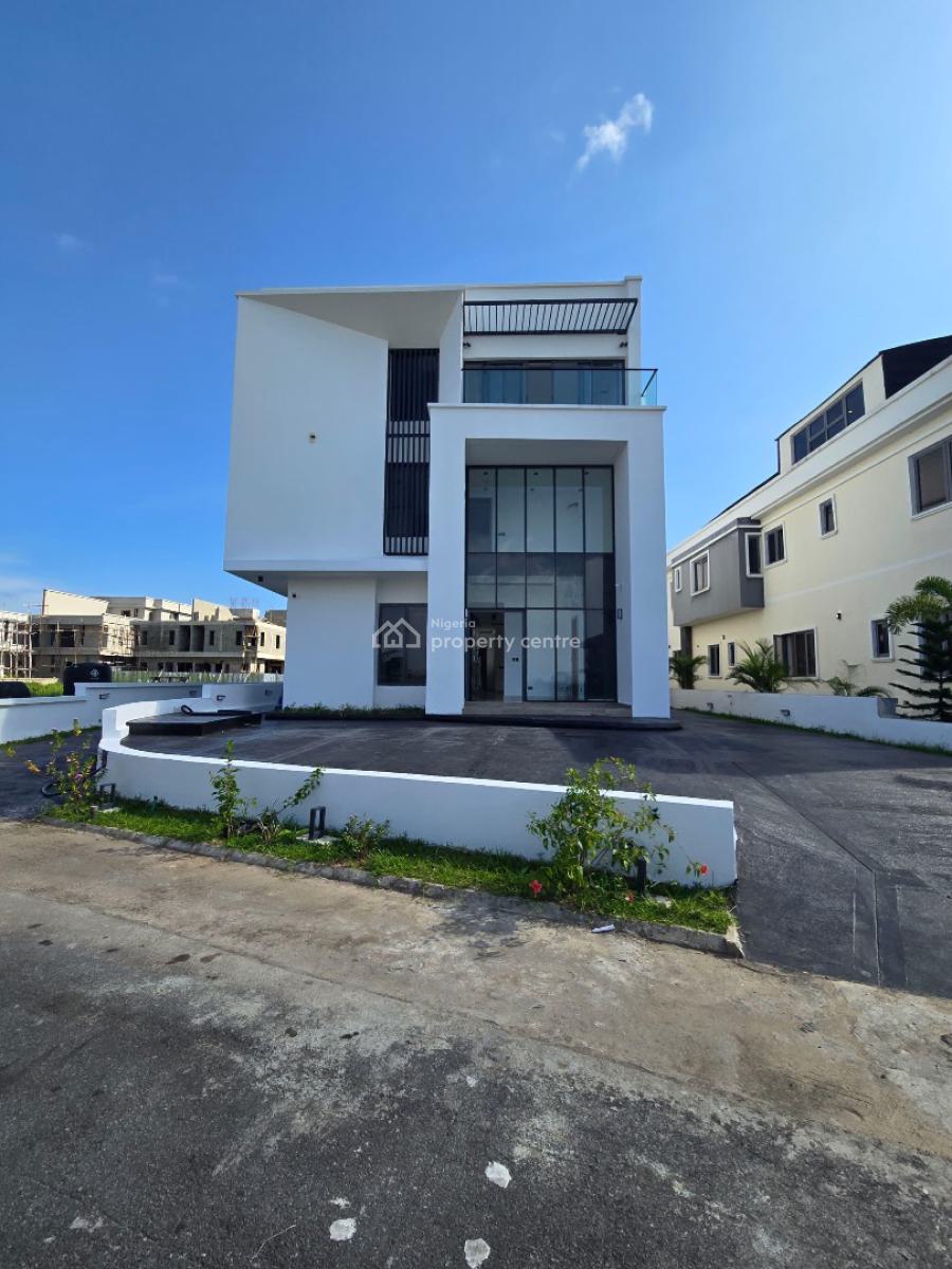 Stunning and Modern 5-bedroom Semi-detached Duplex with Bq, Designed, Ikate, Lekki, Lagos, Detached Duplex for Sale