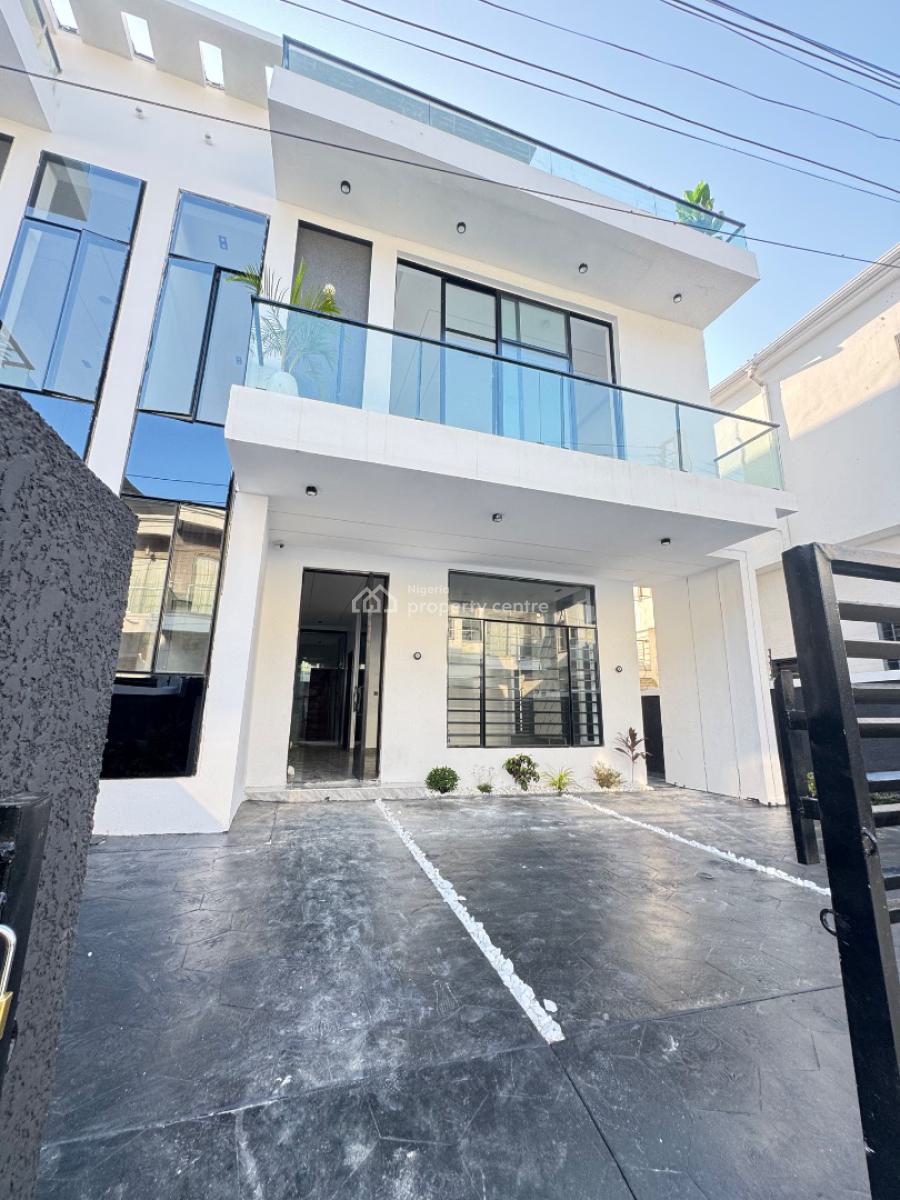 a Beautiful Designed 4- Bedroom Semi_detached Duplex with Bq, Ikota Gra Ikota Lekki Lagos State, Lekki, Lagos, Semi-detached Duplex for Sale