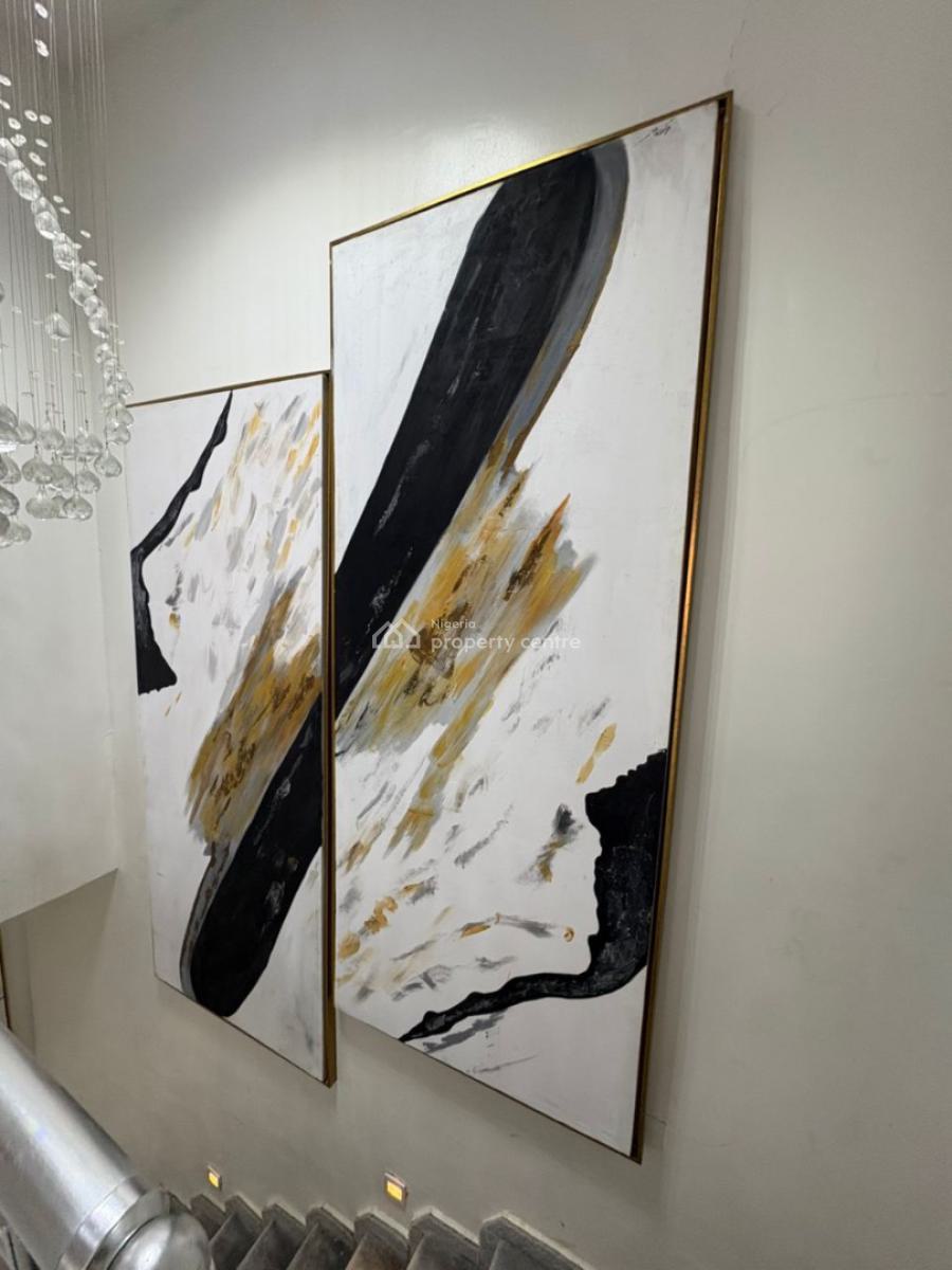 Luxury 4 Bedroom Semi Detached House with Bq, Solar, Washing Machine, Chevron, Lekki, Lagos, Semi-detached Duplex for Rent