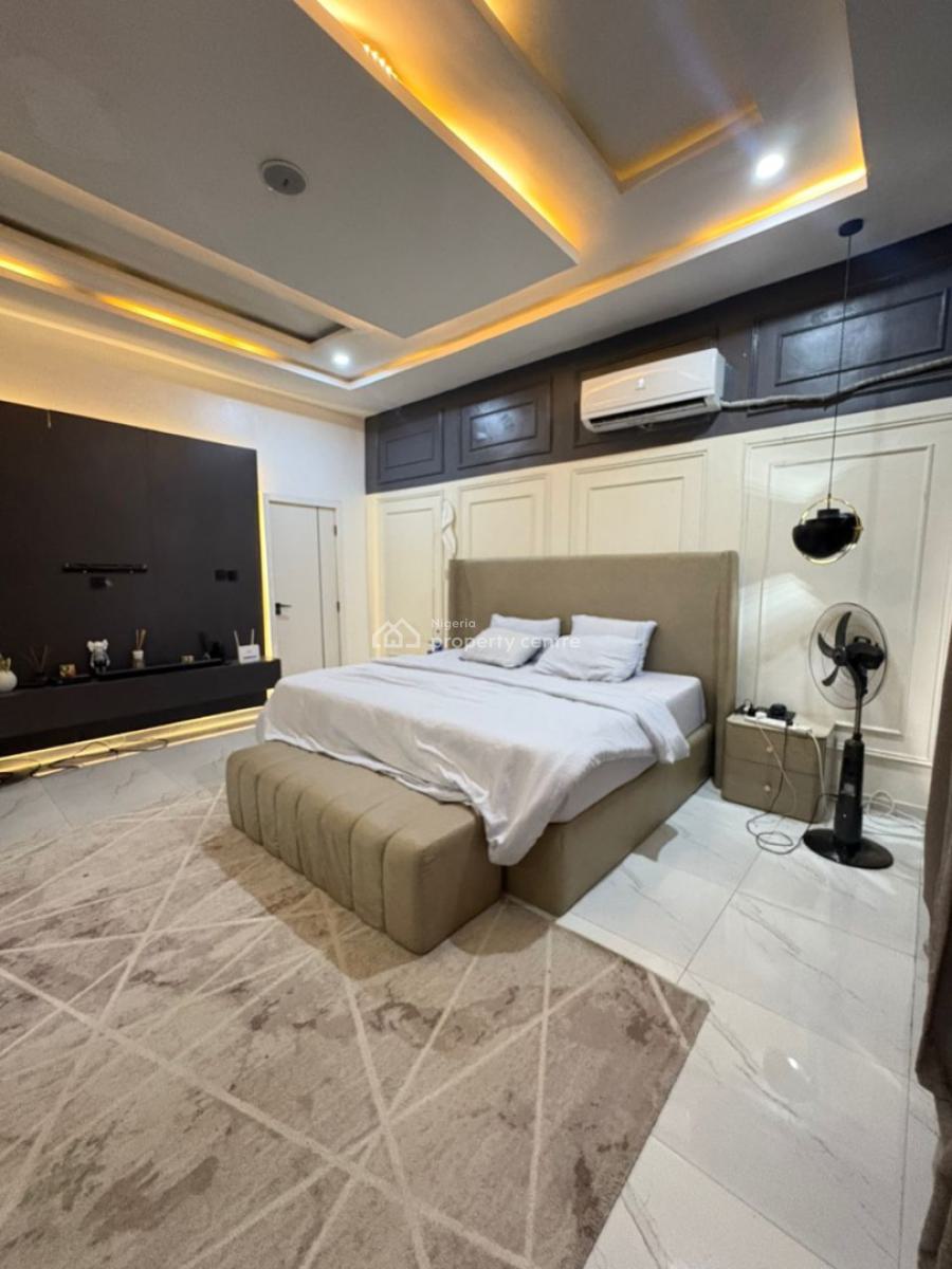 Luxury 4 Bedroom Semi Detached House with Bq, Solar, Washing Machine, Chevron, Lekki, Lagos, Semi-detached Duplex for Rent