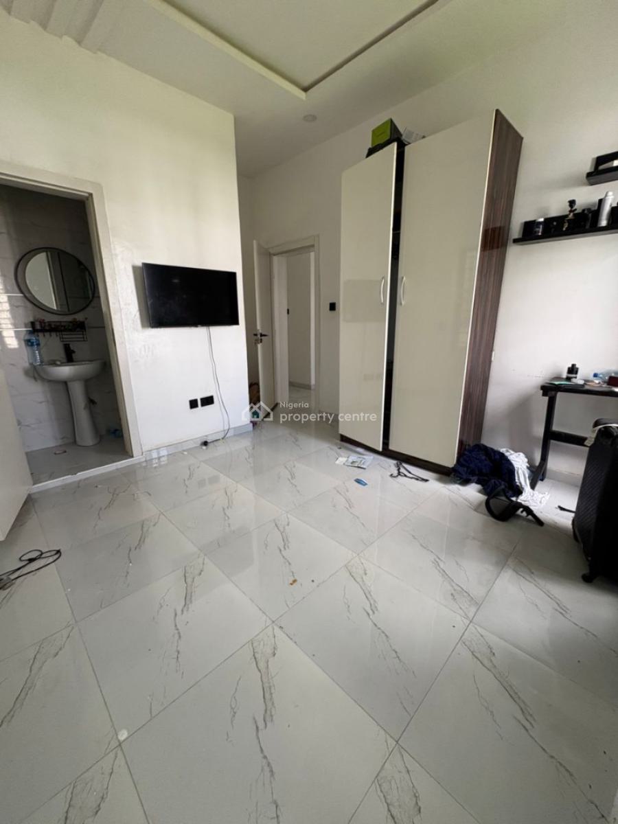 Luxury 4 Bedroom Semi Detached House with Bq, Solar, Washing Machine, Chevron, Lekki, Lagos, Semi-detached Duplex for Rent