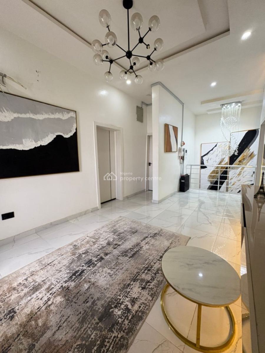 Luxury 4 Bedroom Semi Detached House with Bq, Solar, Washing Machine, Chevron, Lekki, Lagos, Semi-detached Duplex for Rent