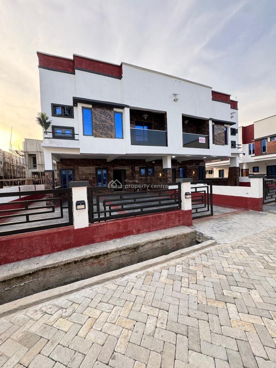 Best Deal!! 4 Bedroom Semi Detached Duplex with Bq, Swimming Pool, Orchid, Secured and Serene Estate, Lekki, Lagos, Semi-detached Duplex for Sale
