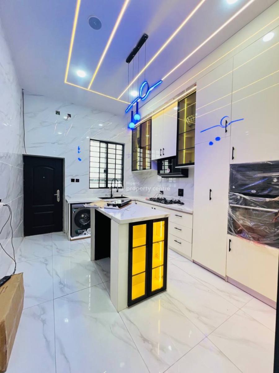 5 Bedroom  Fully-detached+ Bq with Pool, Cinema & Rooftop Terrace, Ikota Lekki Lagos - in a Great and Secured Estate, Lekki Phase 2, Lekki, Lagos, Detached Duplex for Sale