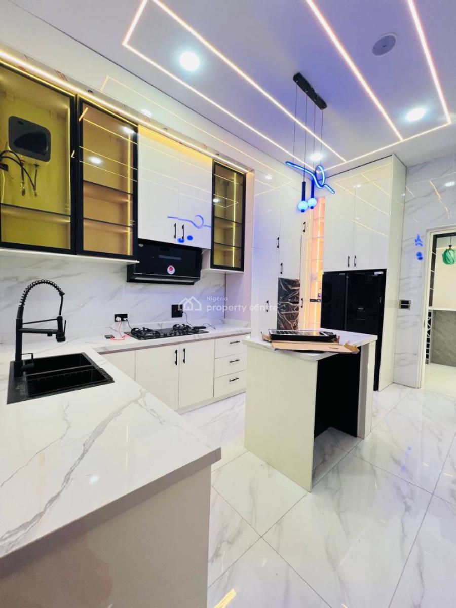 5 Bedroom  Fully-detached+ Bq with Pool, Cinema & Rooftop Terrace, Ikota Lekki Lagos - in a Great and Secured Estate, Lekki Phase 2, Lekki, Lagos, Detached Duplex for Sale